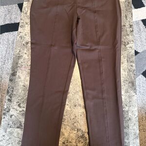 Anne Klein Chocolate Brown Pants Large